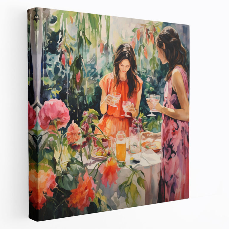 Bohemian Garden Party Canvas Print - Bohemian, Bohemian, Garden Party, Canvas Print