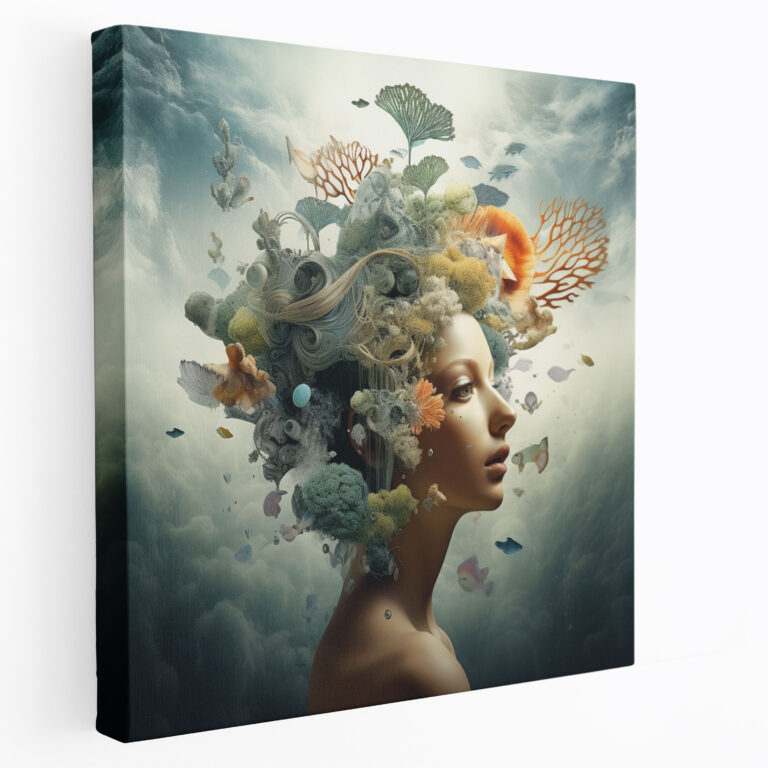 Bohemian Dreamscape Canvas Print - Bohemian, Home Decoration, Surrealist, Canvas