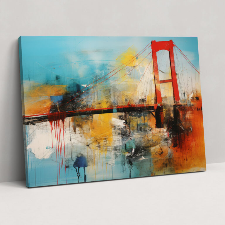 Bosphorus Bridge Wall Art - Bosphorus Bridge, Canvas Wall Art, Various Materials, Bosphorus Bridge