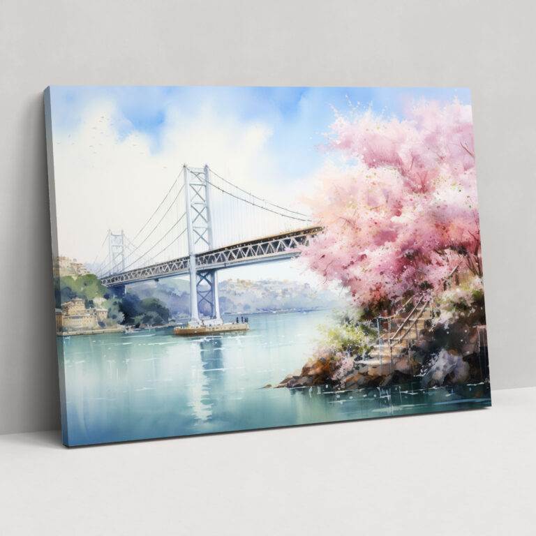 Bosphorus Bridge Canvas Print - Bosphorus Bridge, Canvas Wall Art, Canvas, Wall Decoration