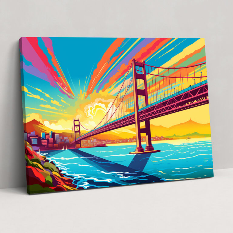 Bosphorus Bridge Wall Decoration - Bosphorus Bridge, Personality, Wall Art, Canvas Wall Art