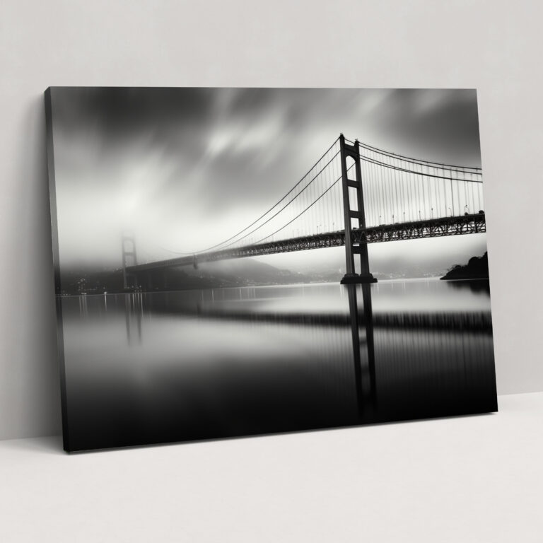Bosphorus Bridge Canvas Print - Bosphorus Bridge, Canvas, Canvas Wall Art, Reflecting On Water