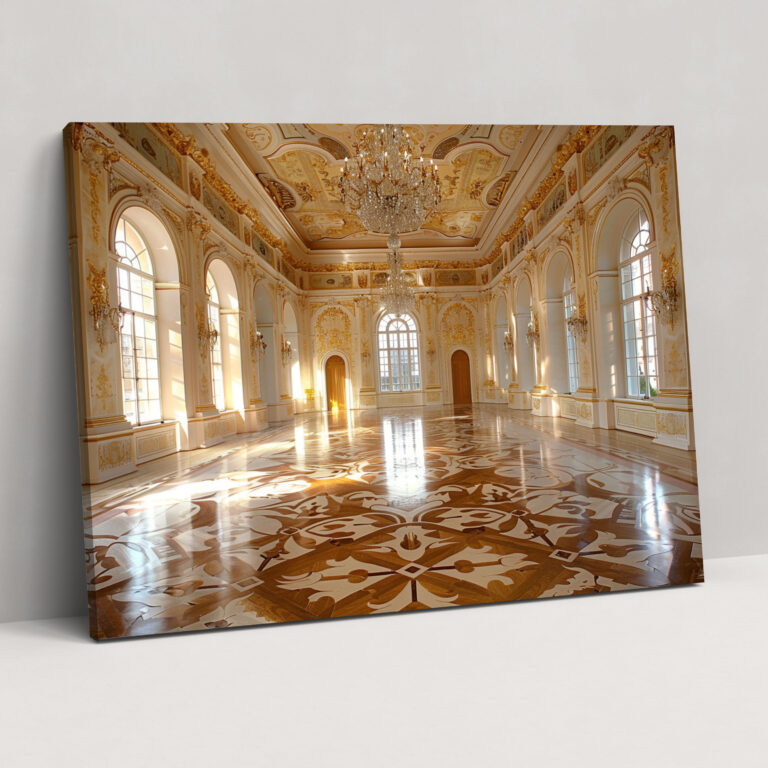 Baroque Luxurious Ballroom Wall Art - Baroque, Ornate Decorations, Home Decoration, Wall Art