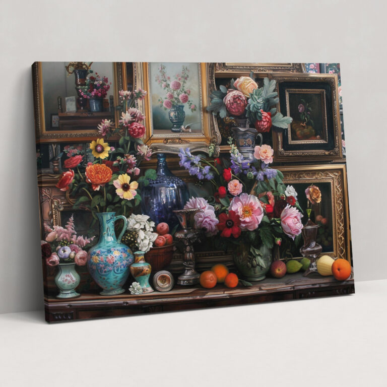 Baroque Style Painting Wall Art - Baroque, Wall Art, Canvas Print, Baroque Style Painting