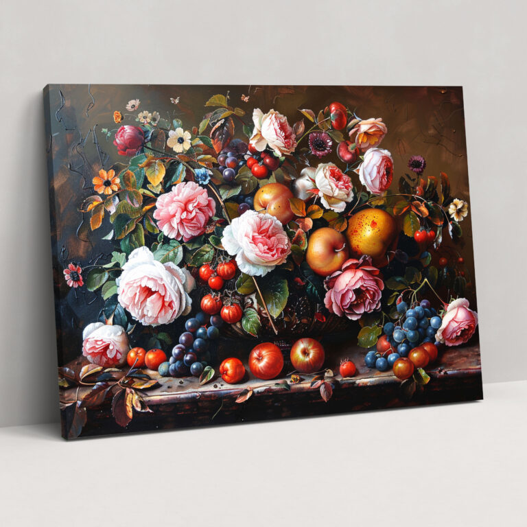 Extravagant Still Life Wall Art - Baroque, Canvas, Canvas Wall Art, Wall Decoration