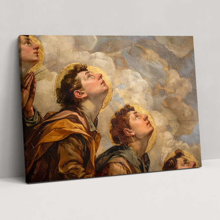 Baroque Style Painting Wall Art - Baroque, Serene Atmosphere, Spirituality, Wall Art