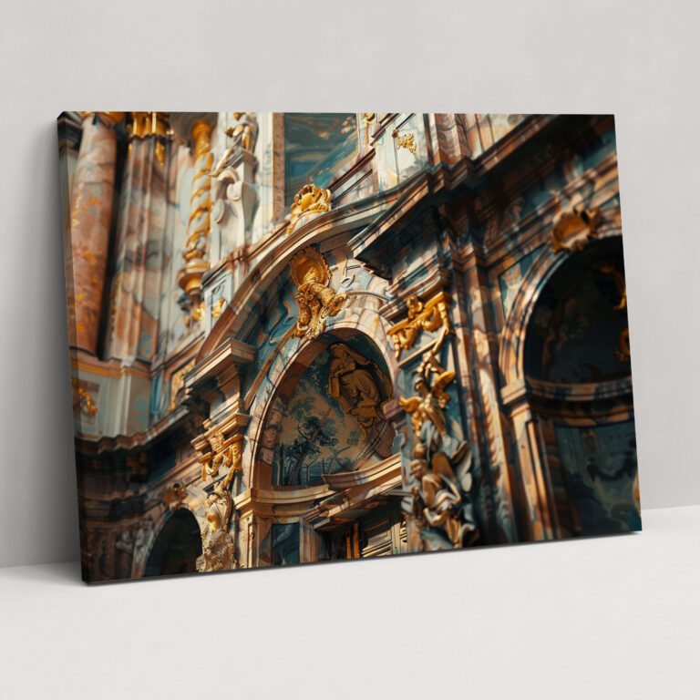 Baroque Style Painting Wall Decoration - Baroque, Home Decoration, Baroque Style Painting, Canvas Wall Art