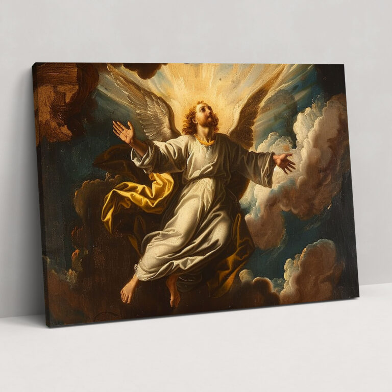 Baroque Style Painting Canvas Print - Baroque, Canvas, Home Decoration, Wall Art