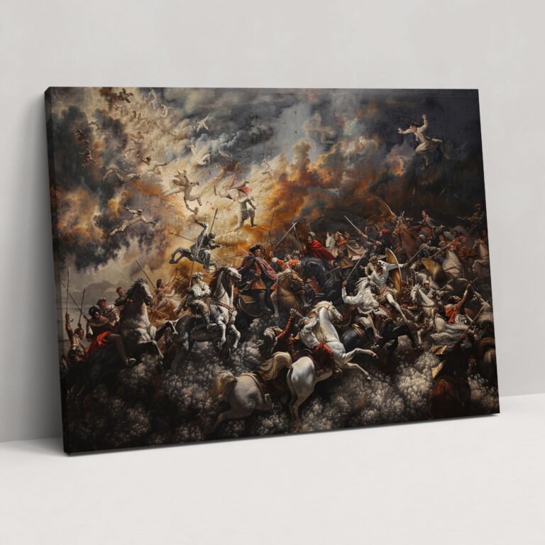 Baroque Style Painting Canvas Print - Baroque, Canvas Wall Art, Wall Art, Canvas