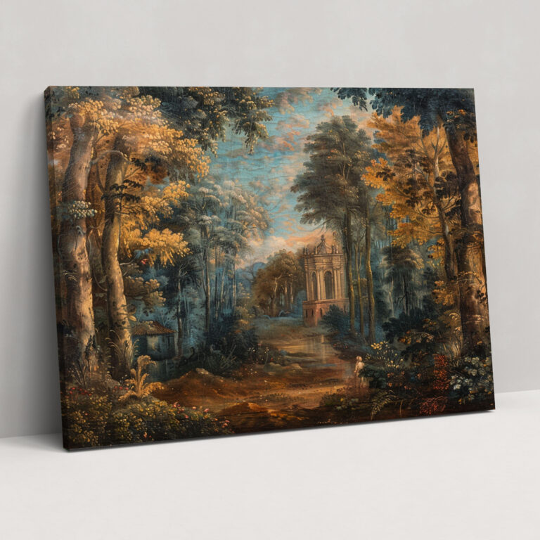 Baroque Style Painting Canvas Print - Baroque, Baroque Style Painting, Canvas, Home Decoration