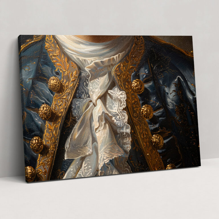 Baroque Style Painting Canvas Print - Baroque, Wall Art, Baroque Style Painting, Canvas Wall Art
