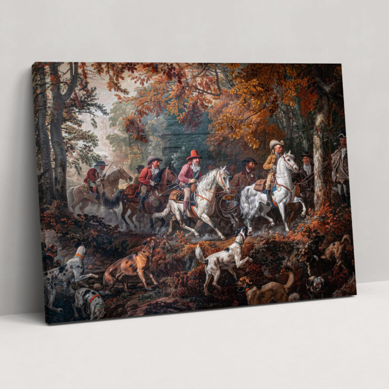 Baroque Style Painting Canvas Print - Baroque, Canvas, Canvas Print, Home Decoration