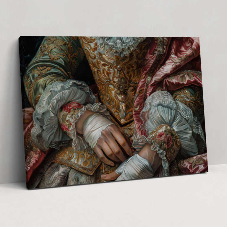 Baroque Style Painting Canvas Print - Baroque, Baroque Style Painting, Home Decoration, Wall Art