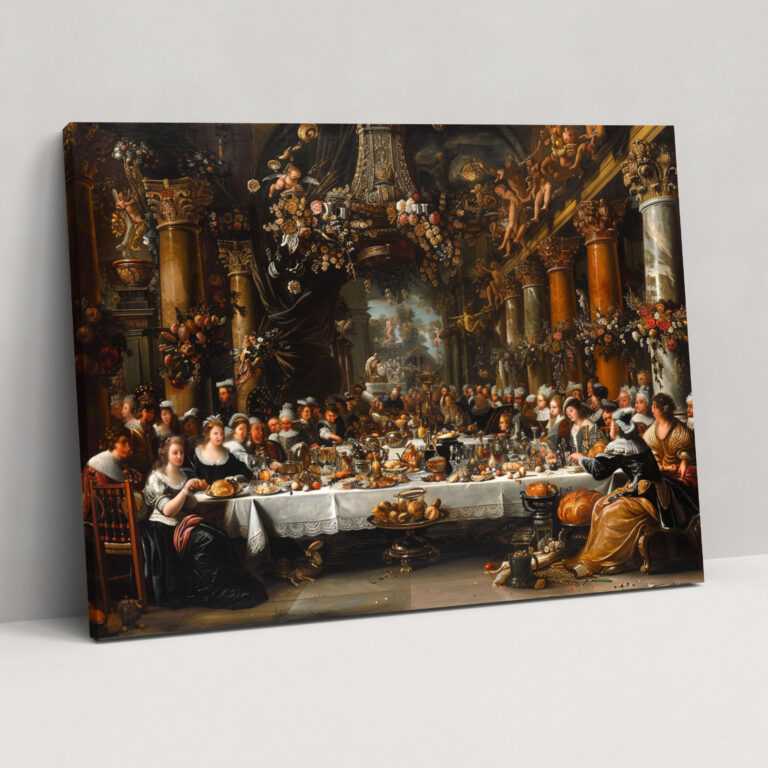 Baroque Style Painting Wall Decoration - Baroque, Canvas, Canvas Wall Art, Wall Decoration