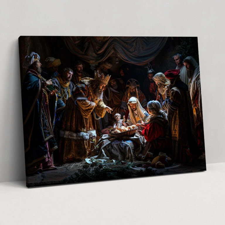Baroque Style Painting Wall Art - Baroque, Baroque Style Painting, Wall Art, Canvas