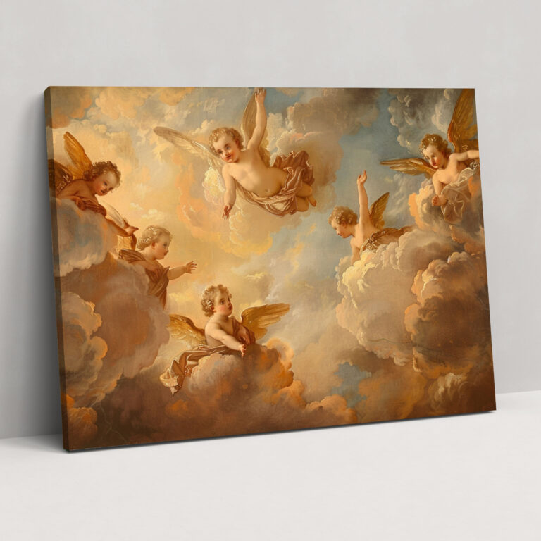 Baroque Style Painting Wall Decoration - Baroque, Canvas, Wall Decoration, Baroque Style Painting