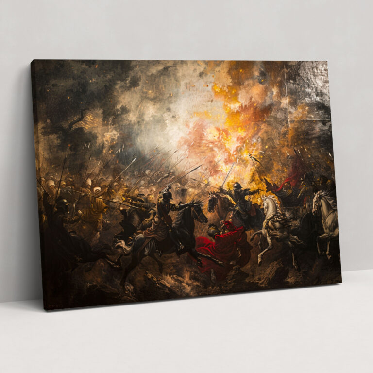 Baroque Style Painting Wall Art - Baroque, Baroque Style Painting, Home Decoration, Wall Decoration
