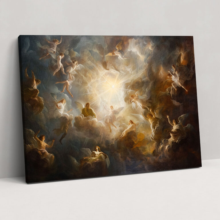 Baroque Style Painting Wall Decoration - Baroque, Home Decoration, Wall Art, Canvas Print