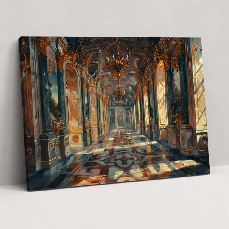 Baroque Style Painting Wall Art - Baroque, Wall Decoration, Canvas Wall Art, Wall Art