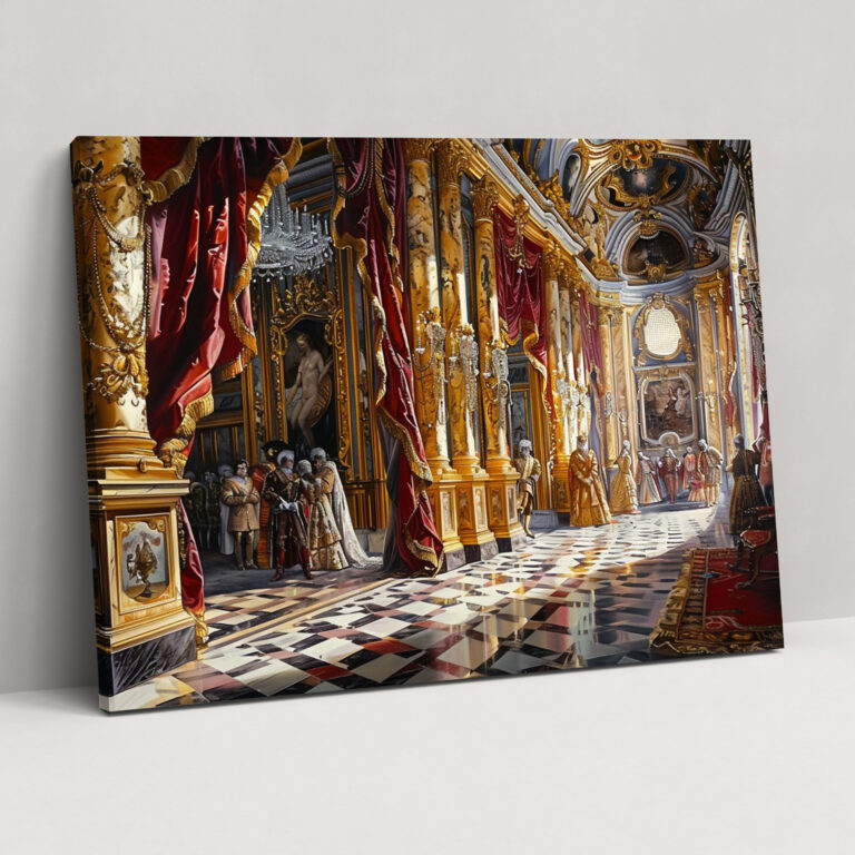 Baroque Style Painting Wall Decoration - Baroque, Baroque Style Painting, Home Decoration, Canvas Wall Art