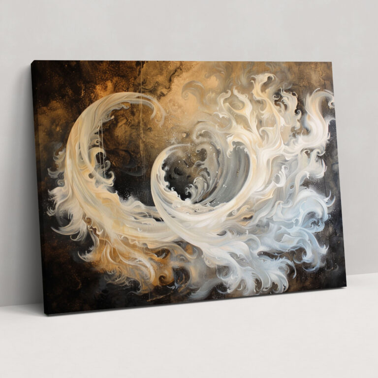 Baroque Style Painting Canvas Print - Baroque, Wall Art, Canvas, Canvas Print