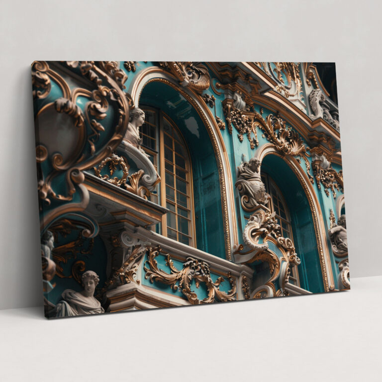 Baroque Style Painting Wall Art - Baroque, Canvas, Wall Decoration, Canvas Wall Art