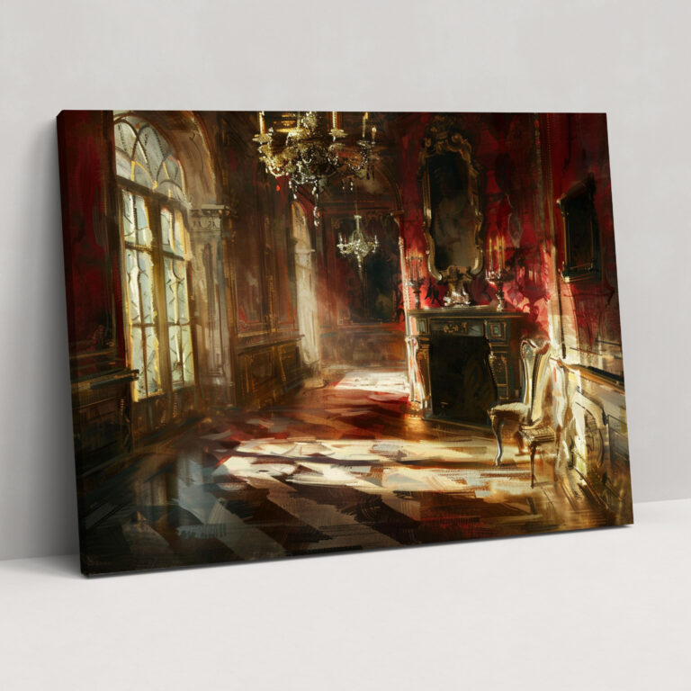 Baroque Style Painting Wall Decoration - Baroque, Canvas Print, Baroque Style Painting, Home Decoration