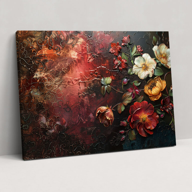 Baroque Style Painting Canvas Print - Baroque, Wall Art, Canvas, Baroque Style Painting