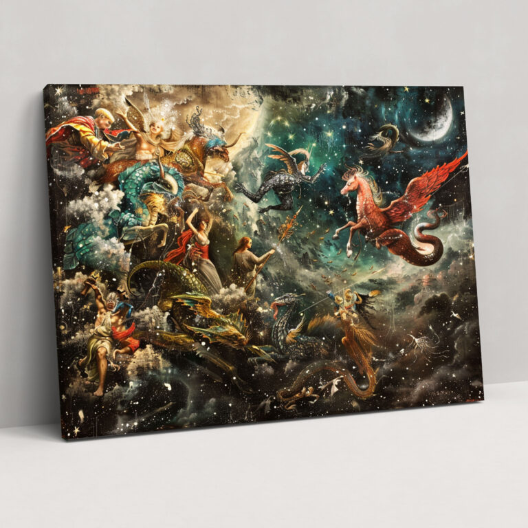 Baroque Style Painting Wall Decoration - Baroque, Canvas Wall Art, Home Decoration, Baroque Style Painting