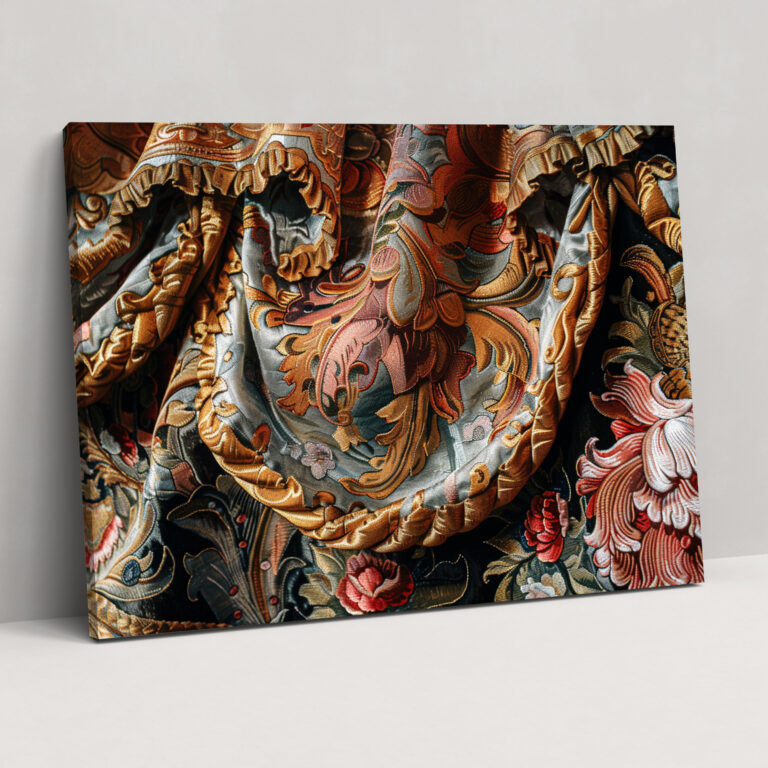 Baroque Style Painting Canvas Print - Baroque, Canvas, Baroque Style Painting, Home Decoration