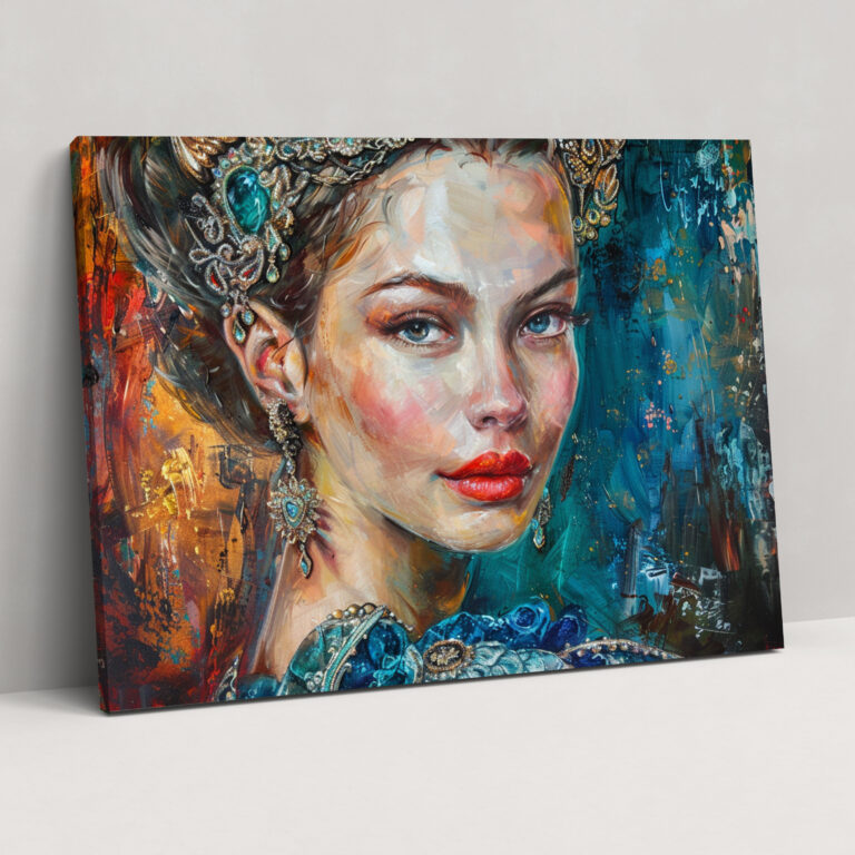 Baroque Style Painting Canvas Print - Baroque, Canvas Wall Art, Canvas Print, Baroque Style Painting