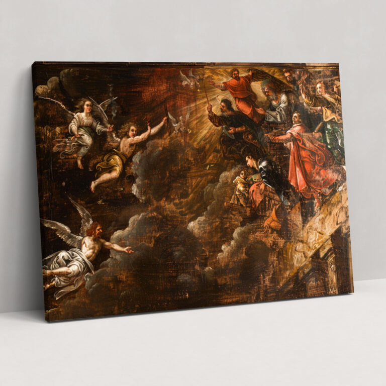 Baroque Style Painting Wall Decoration - Baroque, Home Decoration, Baroque Style Painting, Wall Decoration