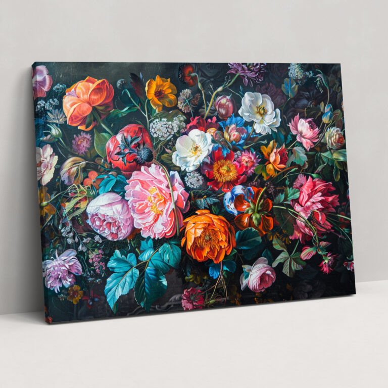 Baroque Style Painting Canvas Print - Baroque, Canvas Print, Canvas Wall Art, Home Decoration