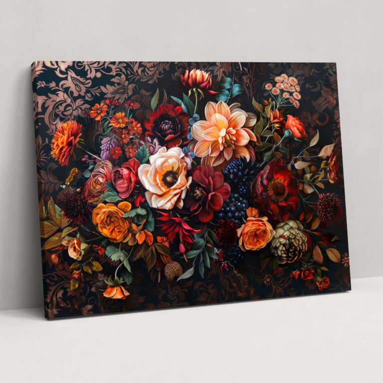 Baroque Style Painting Canvas Print - Baroque, Canvas, Wall Art, Canvas Wall Art