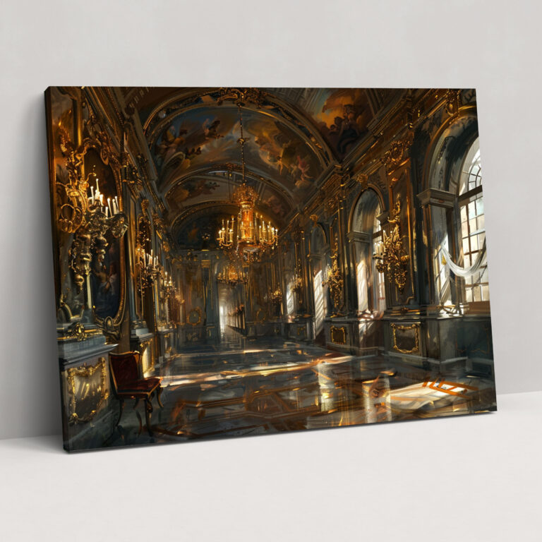 Baroque Style Painting Wall Art - Baroque, Home Decoration, Canvas Wall Art, Wall Decoration