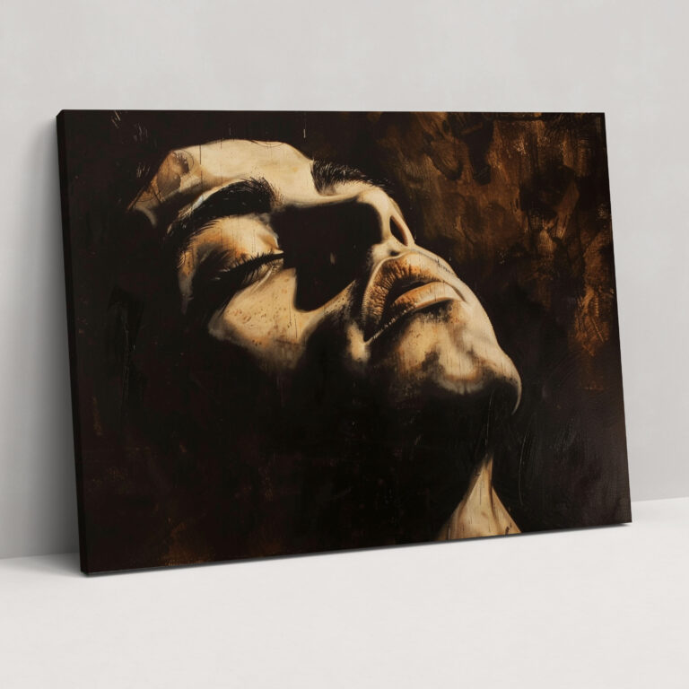 Baroque Style Painting Canvas Print - Baroque, Wall Decoration, Baroque Style Painting, Wall Art