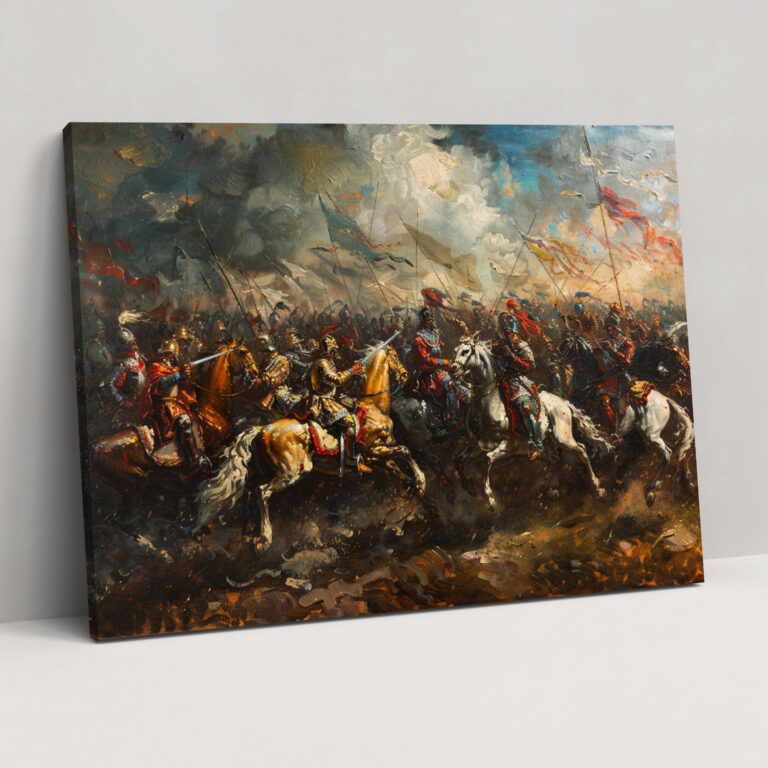 Baroque Style Painting Canvas Print - Baroque, Canvas Wall Art, Canvas, Wall Art