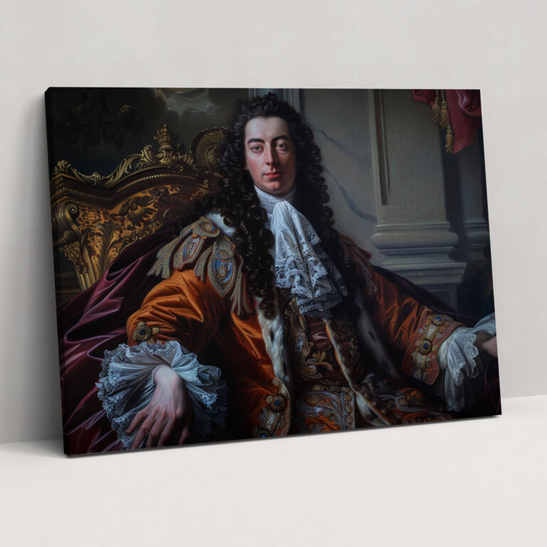 Baroque Style Painting Wall Decoration - Baroque, Canvas Wall Art, Canvas Print, Canvas