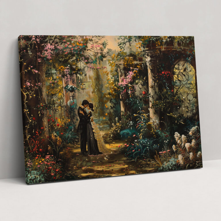 Baroque Style Painting Canvas Print - Baroque, Baroque Style Painting, Wall Decoration, Wall Art