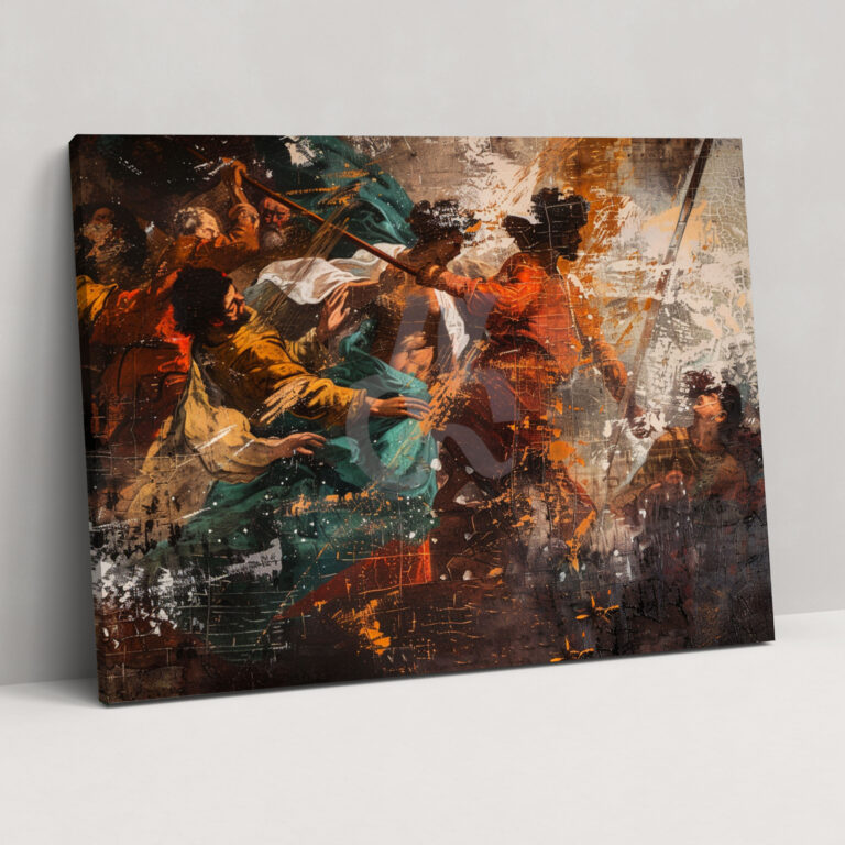 Baroque Style Painting Canvas Print - Baroque, Canvas Print, Canvas Wall Art, Wall Decoration