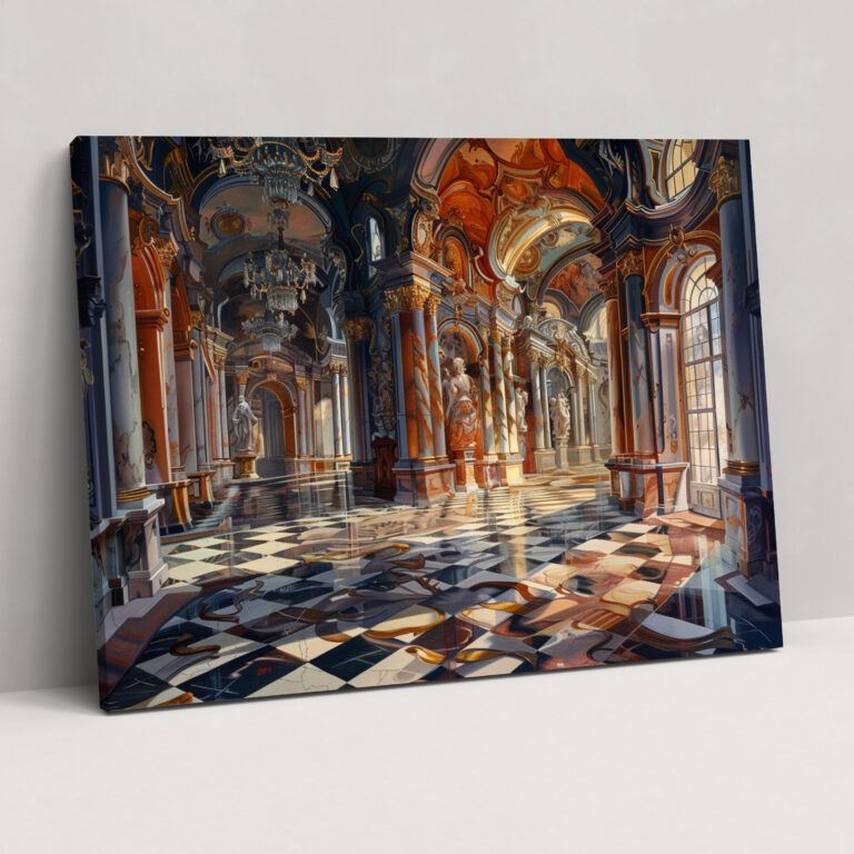 Baroque Style Painting Wall Decoration - Baroque, Home Decoration, Canvas, Wall Decoration