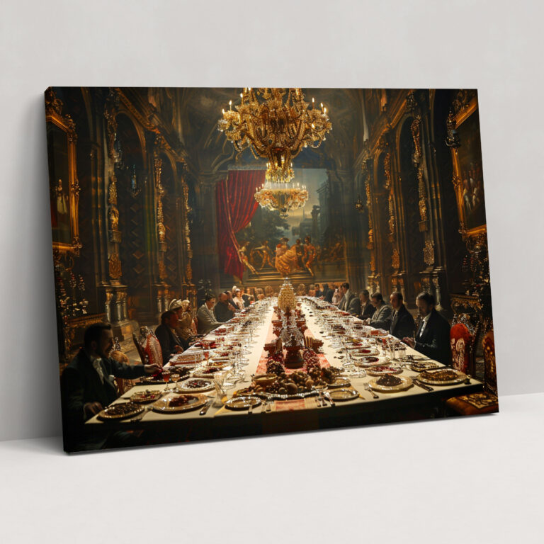 Baroque Style Painting Wall Decoration - Baroque, Home Decoration, Canvas, Canvas Wall Art