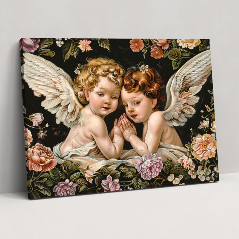 Baroque Style Painting Canvas Print - Baroque, Wall Art, Home Decoration, Baroque Style Painting
