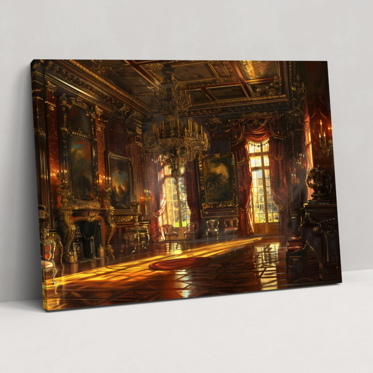 Baroque Style Painting Wall Decoration - Baroque, Home Decoration, Wall Art, Baroque Style Painting