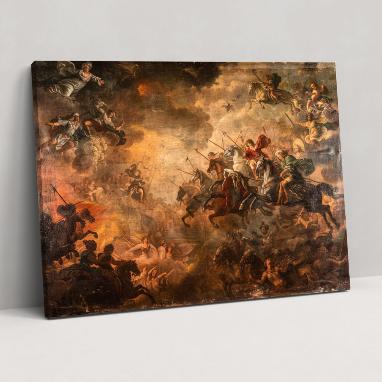 Baroque Style Painting Canvas Print - Baroque, Home Decoration, Baroque Style Painting, Canvas