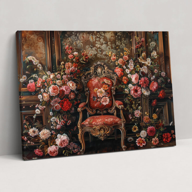 Baroque Style Painting Canvas Print - Baroque, Canvas Wall Art, Canvas Print, Baroque Style Painting