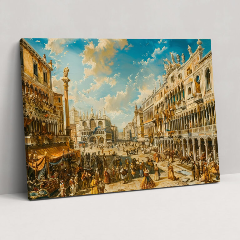 Baroque Style Painting Wall Art - Baroque, Home Decoration, Wall Decoration, Baroque Style Painting