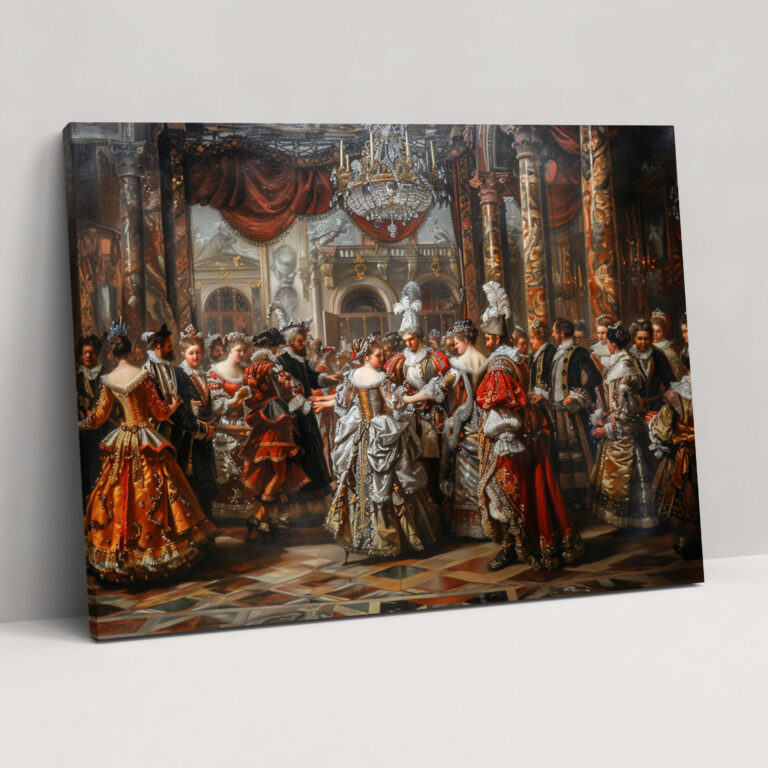 Royal Ballroom Wall Art - Baroque, Wall Art, Canvas, Canvas Wall Art