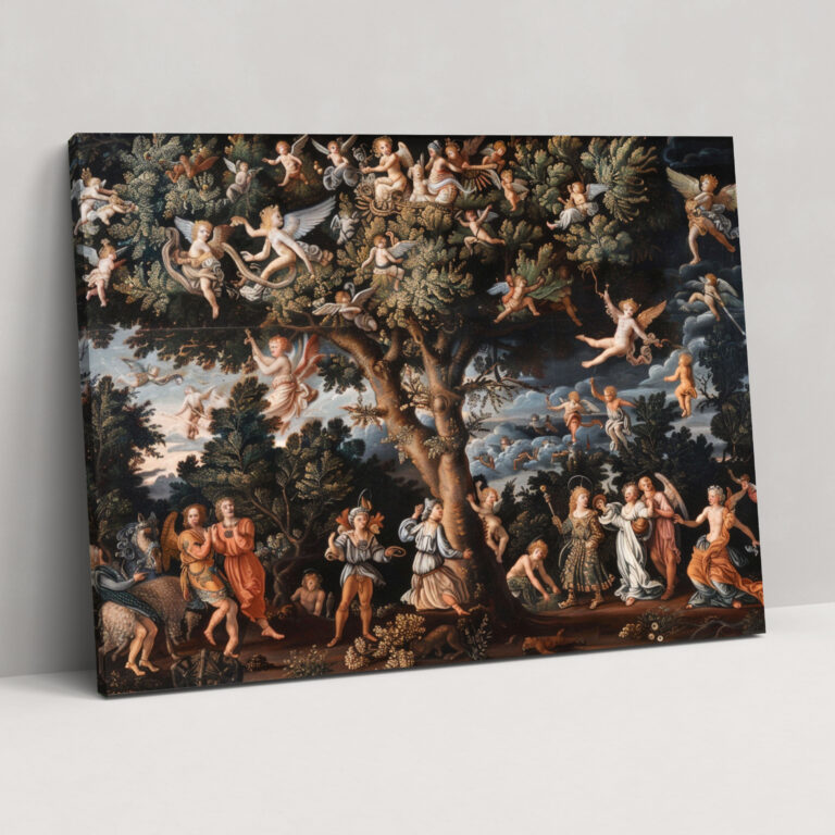 Allegorical Myths Canvas Print - Baroque, Canvas, Canvas Print, Wall Decoration