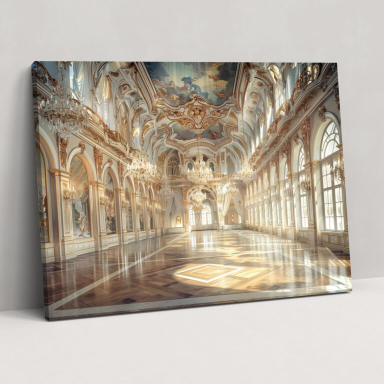 Baroque Style Painting Wall Decoration - Baroque, Baroque Style Painting, Canvas Wall Art, Canvas